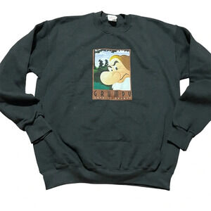 Vintage 90s Disney Store Grumpy Happily Grumpy Sweatshirt Size Medium Crewneck
